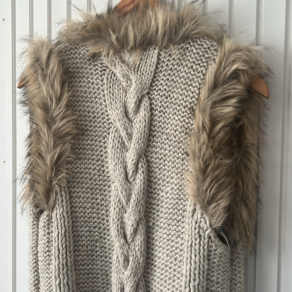 Alfani alpaca/wool vest
